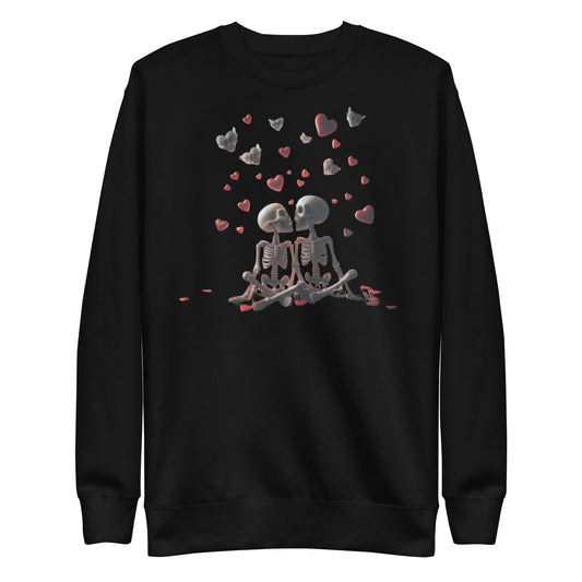 Love You From The Bottom Of My Bones Sweatshirt By Bear Bones Brand
