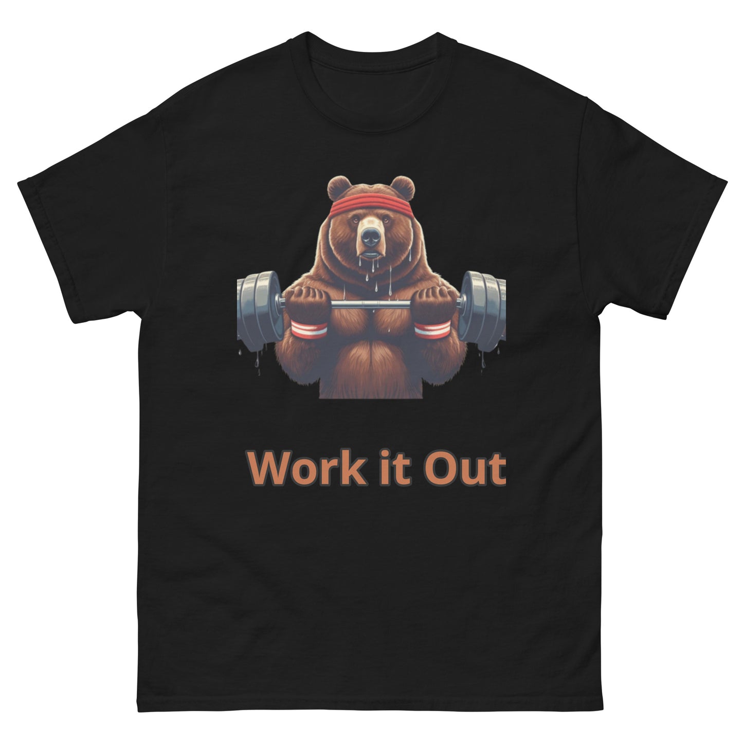 Work it out t-shirt by Bear Bones Brand