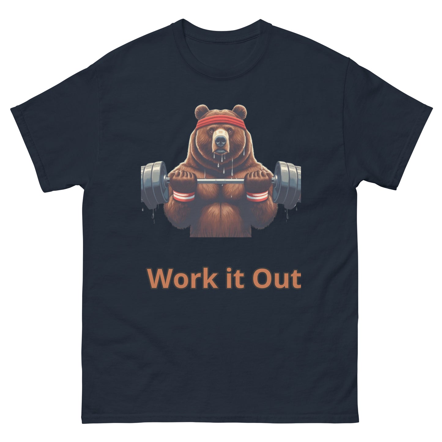 Work it out t-shirt by Bear Bones Brand