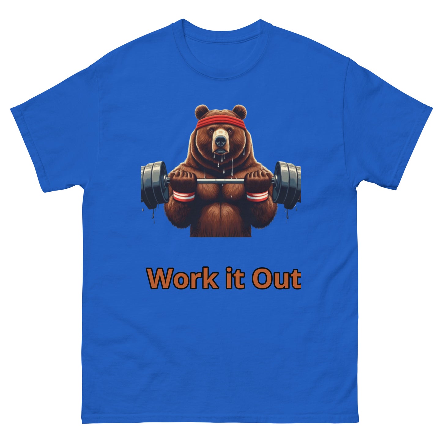 Work it out t-shirt by Bear Bones Brand