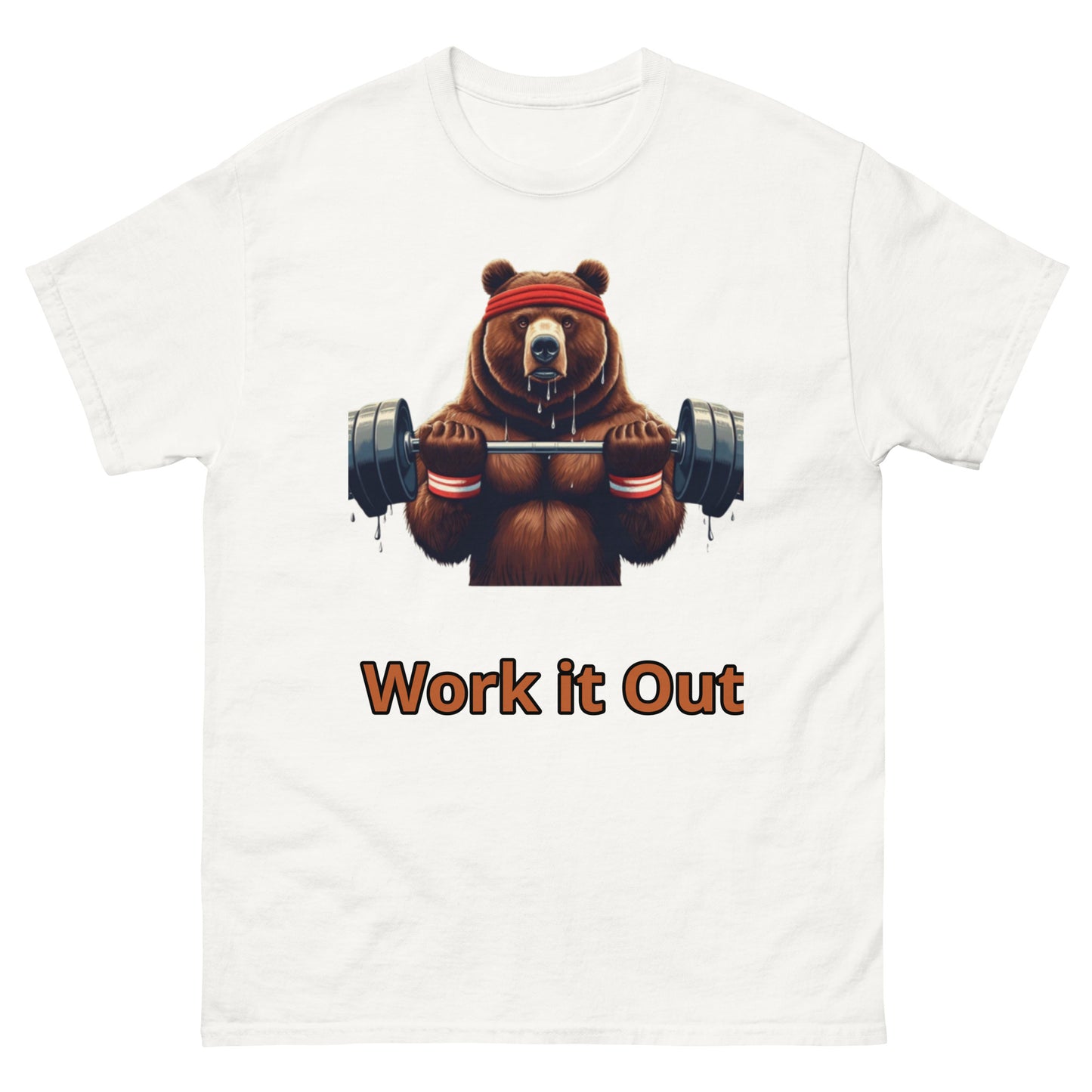 Work it out t-shirt by Bear Bones Brand
