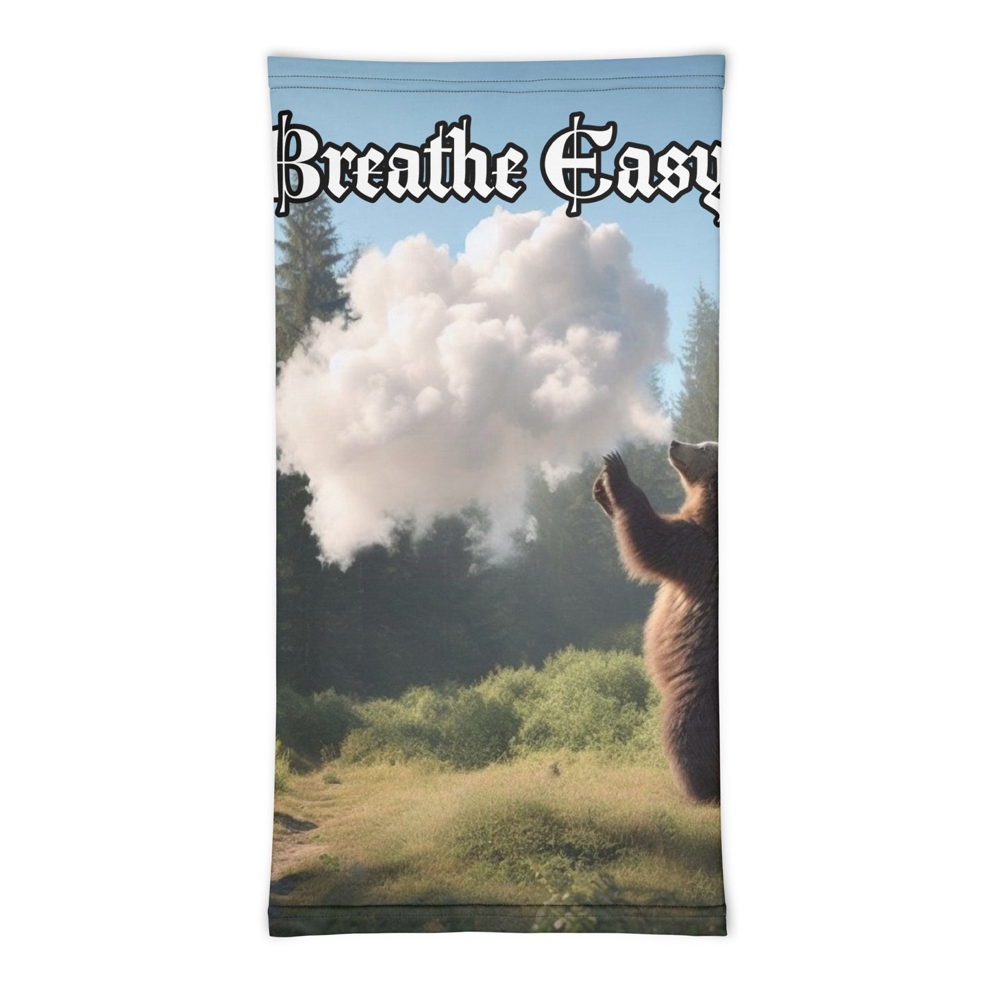 Breathe Easy Neck Gaiter – Bear in the Woods Design | Bear Bones Brand