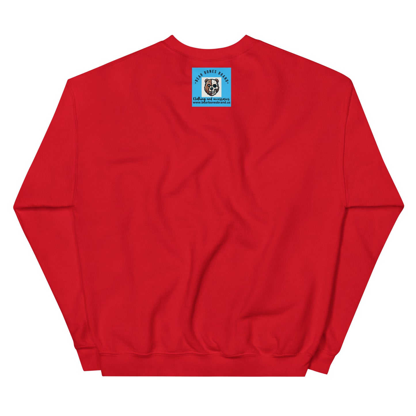 All I Want for Christmas Is a Vacation – Skeleton Santa Sweatshirt | Bear Bones Brand