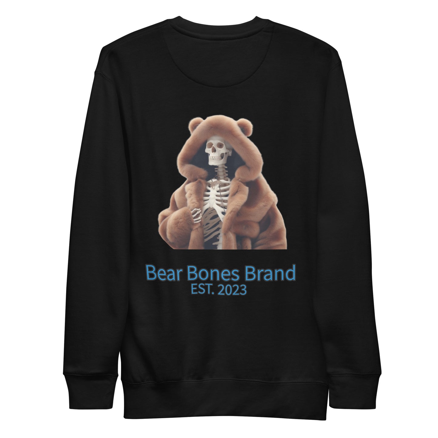 Berry Bones Mascot – Premium Unisex Sweatshirt | Bear Bones Brand
