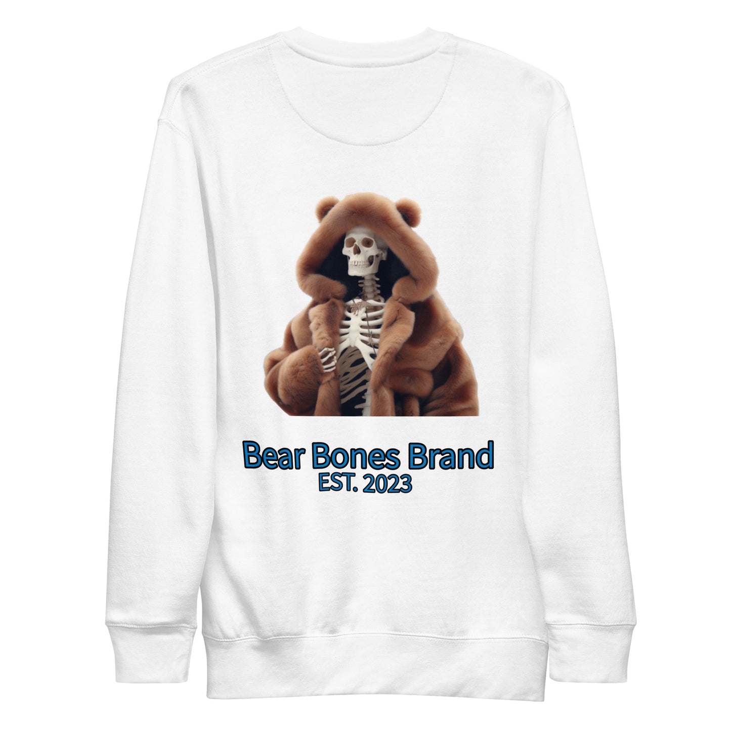 Berry Bones Mascot – Premium Unisex Sweatshirt | Bear Bones Brand