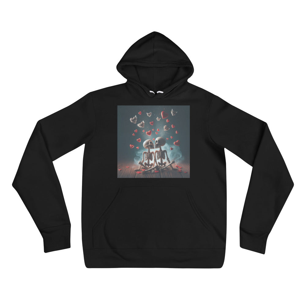 Love You From the Bottom of My Bones – Skeleton Valentine Hoodie | Bear Bones Brand