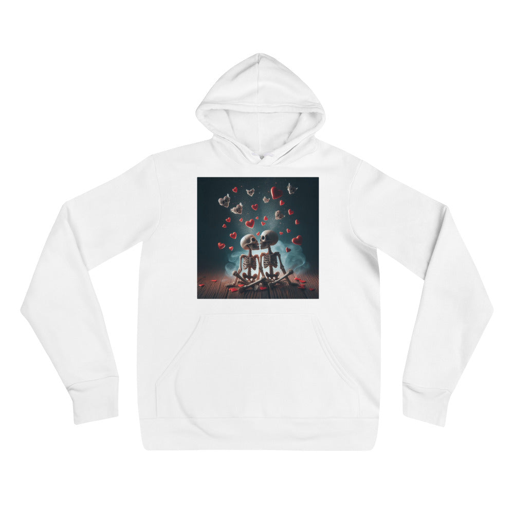 Love You From the Bottom of My Bones – Skeleton Valentine Hoodie | Bear Bones Brand