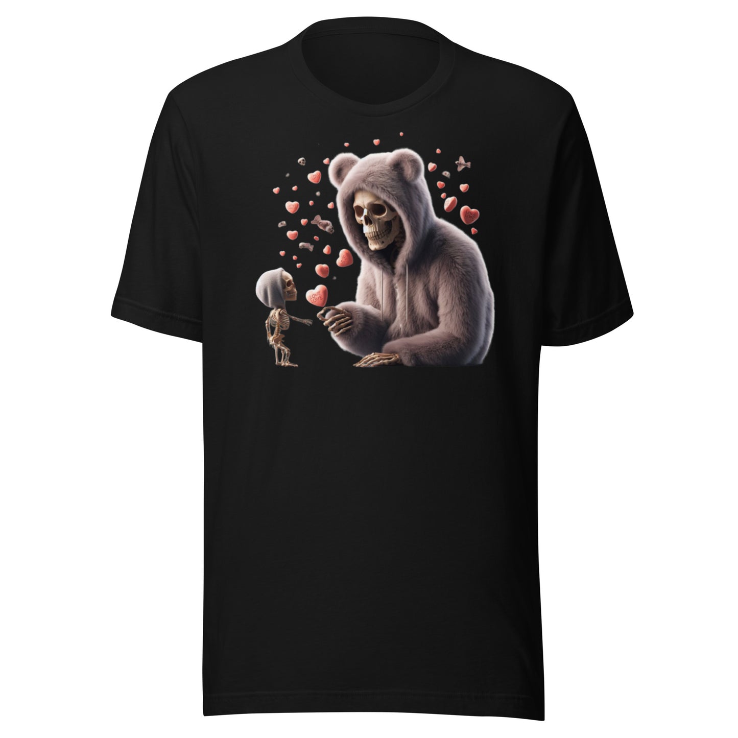Bear Bones Valentines – Skeleton Heart T-Shirt | Bear Bones Brand