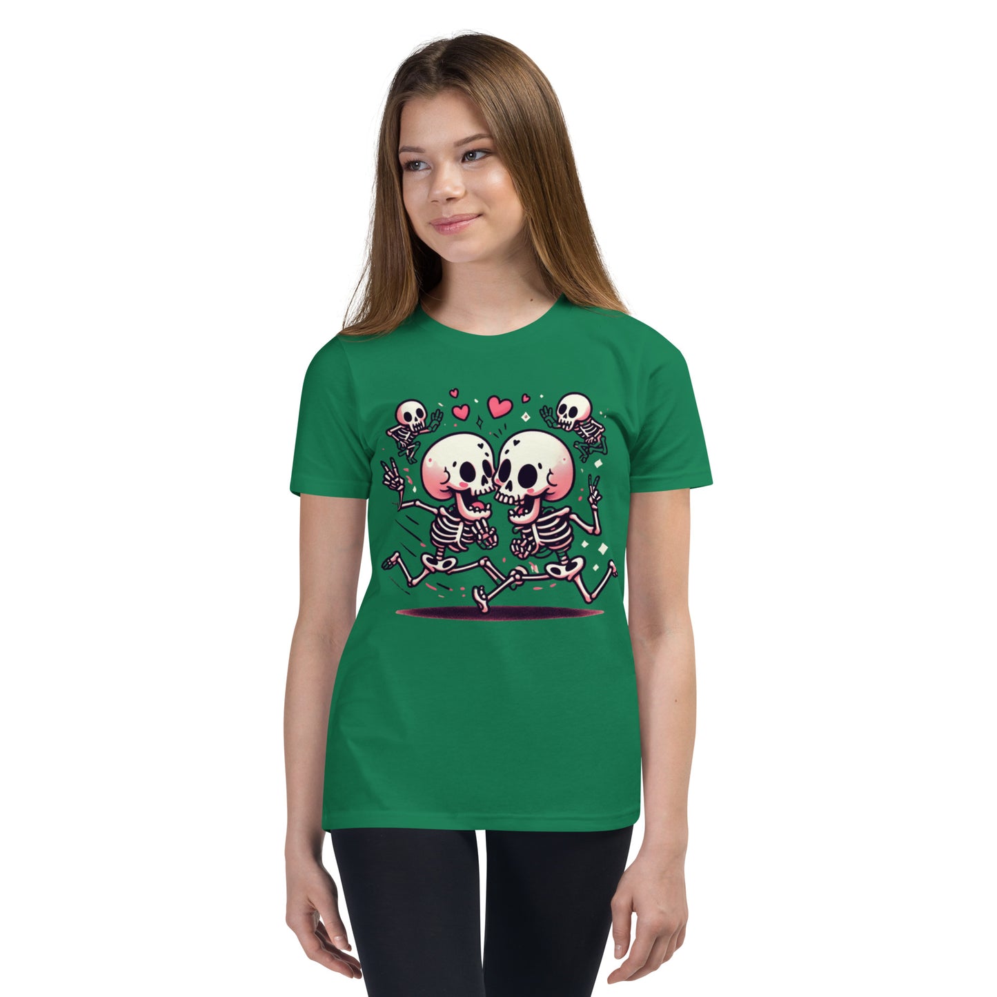 Dance The Night Away Youth Short Sleeve T-Shirt | Bear Bones Brand