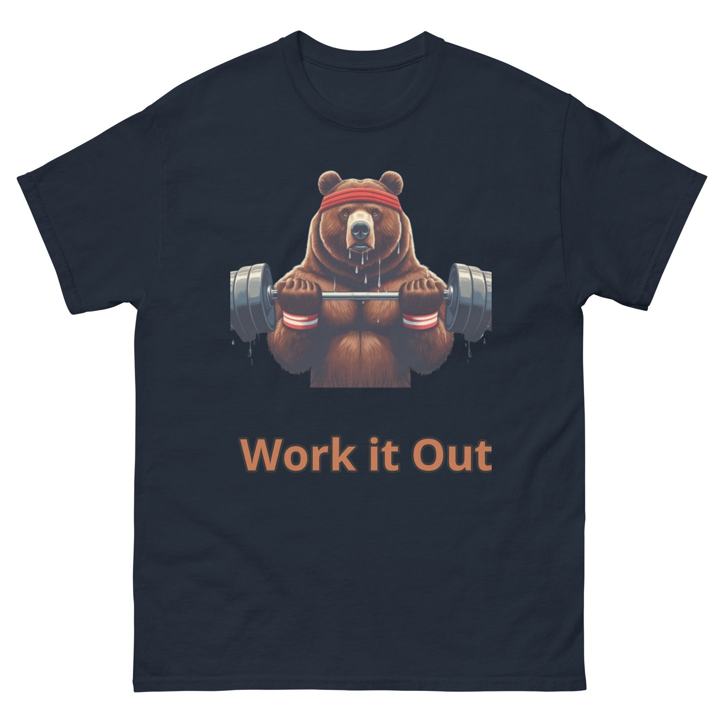 Work it out Men's classic tee