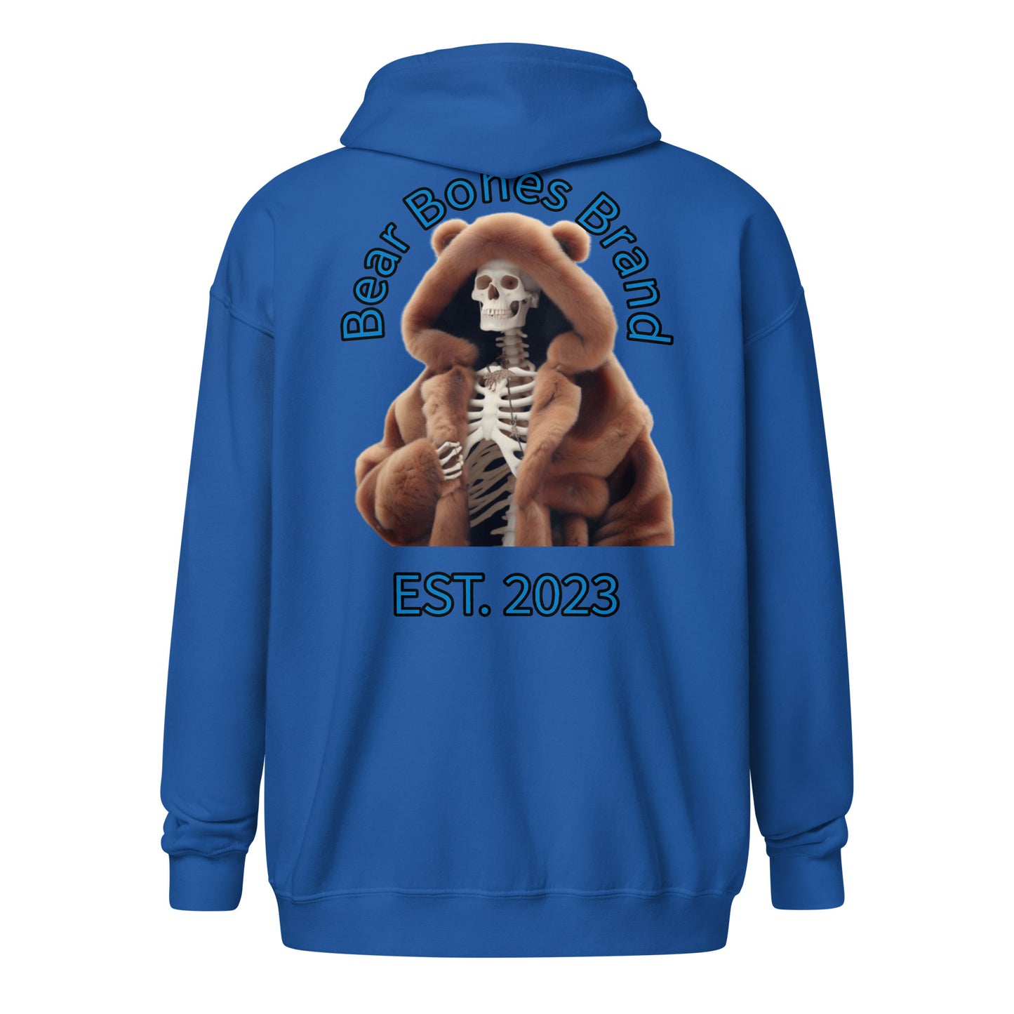 Bear Bones Unisex Heavy Blend Zip Hoodie