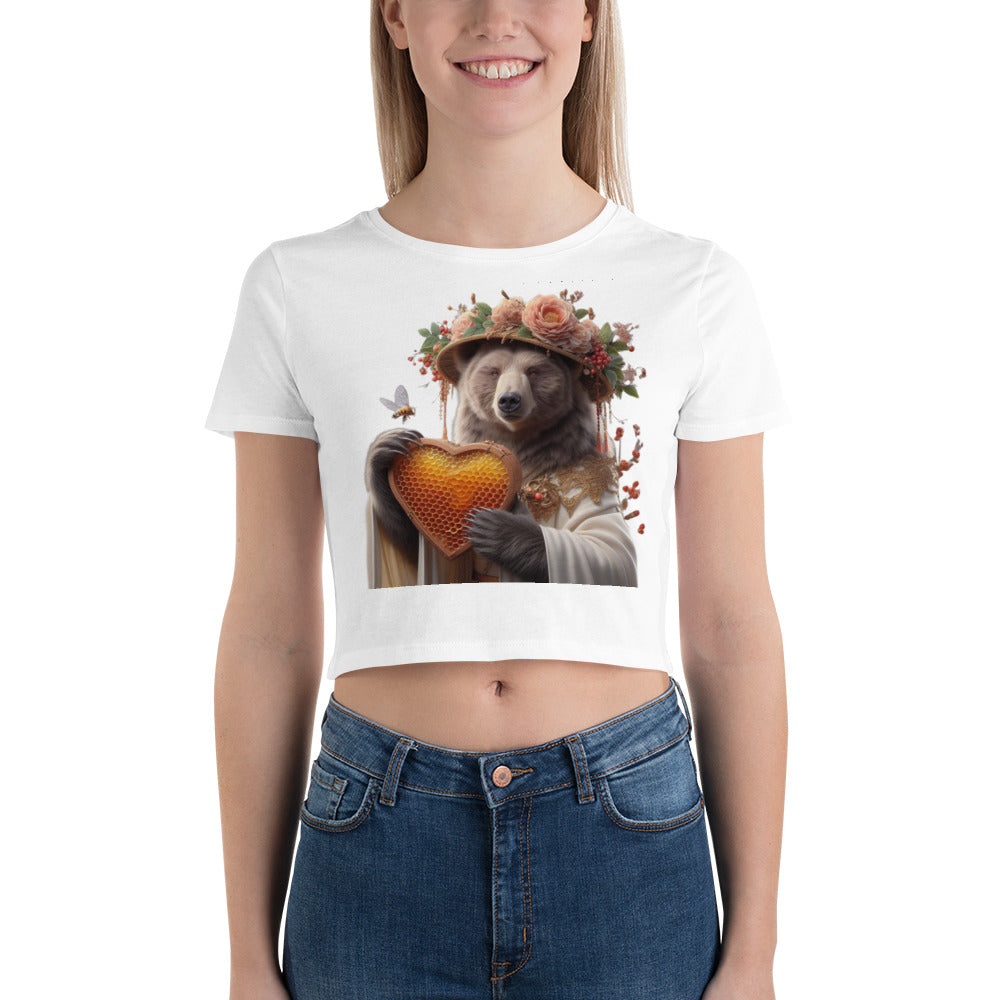 Will you Bee My Hunny Women’s Crop Tee